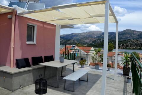 Apartmán Argostoli Terrace Loft With Sea Views Exteriér fotografie